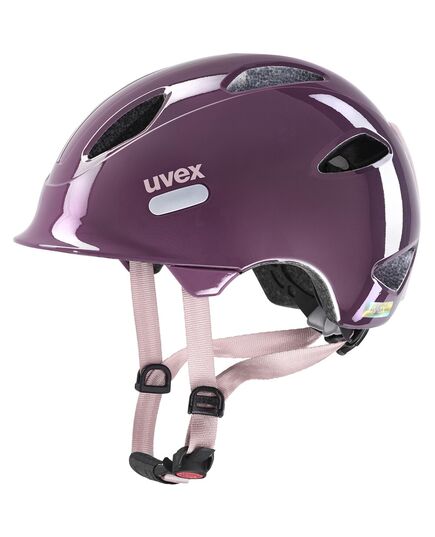 UVEX Kask dziecięcy Oyo fioletowy, Kolor: fioletowy, Rozmiar: 45-50