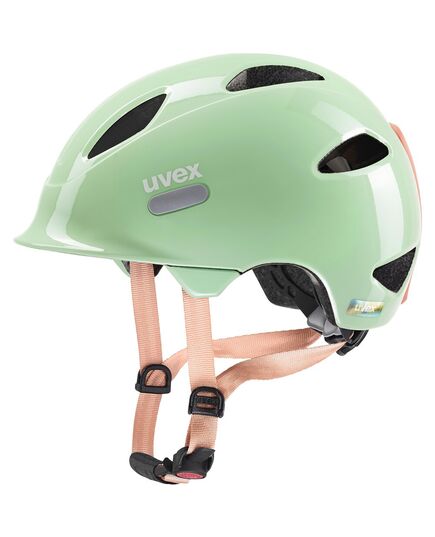 UVEX Kask dziecięcy Oyo zielony, Kolor: zielony, Rozmiar: 45-50