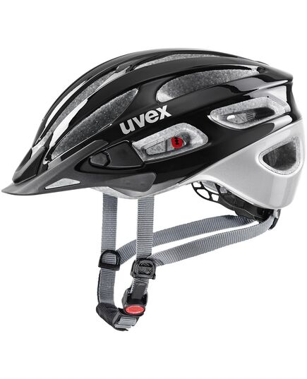 UVEX Kask rowerowy True, Kolor: czarny, Rozmiar: 52-55
