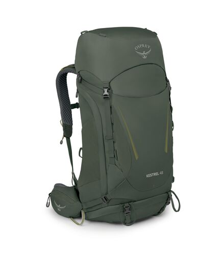 OSPREY KSTREL 48 plecak trekkingowy turystyczny 48L z panelem AirScape czarny, Kolor: zielony, Rozmiar: L/Xl