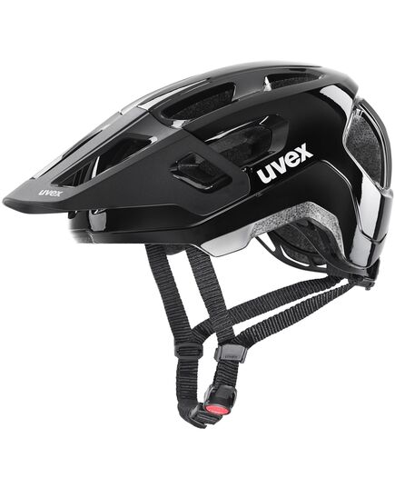 UVEX Kask react jr. (41/0/707/05/15), Kolor: czarny, Rozmiar: 52-56