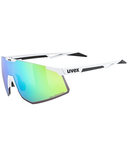 UVEX Okulary pace perform CV (53/3/049/8885/UNI), Kolor: biały, Rozmiar: one size