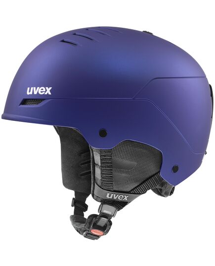 UVEX WANTED kask narciarski z technologią hardshell granatowy, Kolor: granatowy, Rozmiar: 58-61