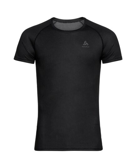 ODLO Koszulka męska BL TOP crew neck s/s ACTIVE F-DRY LIGHT XL czarna, Kolor: czarny, Rozmiar: XL