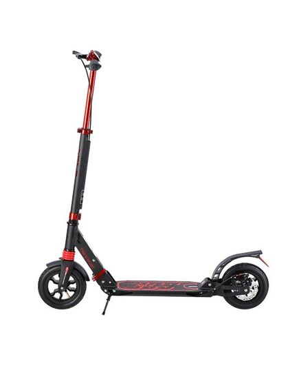 NILS EXTREME hulajnoga z hamulcem tarczowym HM209T, Kolor: czarno-czerwony, Waga: 2