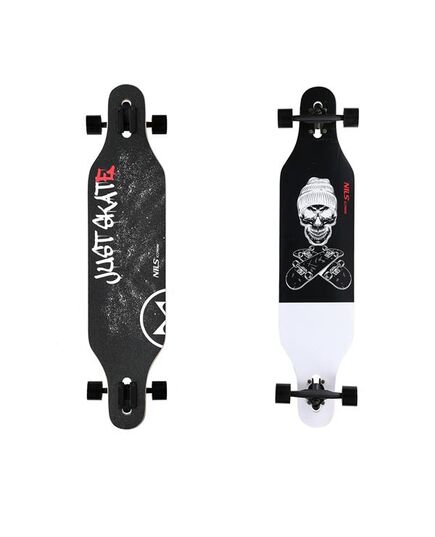 DESKOROLKA LONGBOARD SKULL2 WOOD SKATE NILS EXTREME