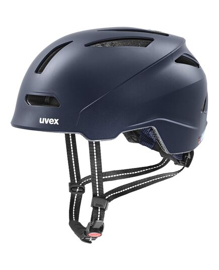 UVEX Kask rowerowy Urban Planet, Kolor: granatowy, Rozmiar: 58-61
