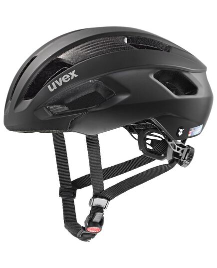 UVEX Kask rowerowy rise cc Tocsen, Kolor: czarny, Rozmiar: 56-59