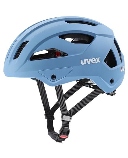 UVEX Kask rowerowy Stride, Kolor: niebieski, Rozmiar: 59-61