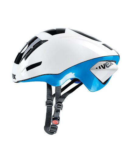 UVEX Kask rowerowy Edaero, Kolor: biały, Rozmiar: 53-57