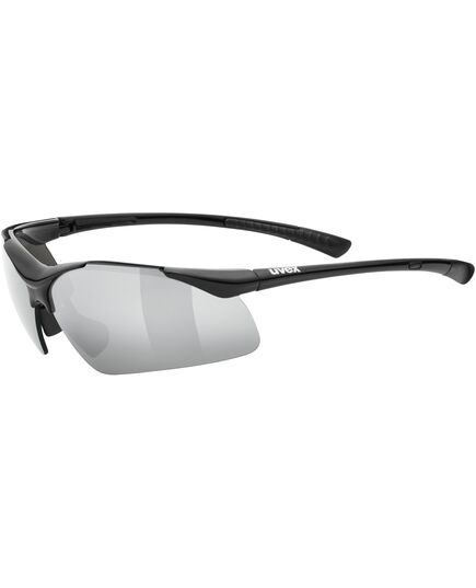 UVEX Okulary sportstyle 223 (53/0/982/8816/UNI) czarne, Kolor: czarny, Rozmiar: one size