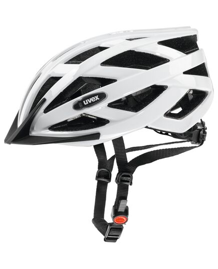 UVEX I-Vo kask rowerowy unisex z regulacją rozmiaru i technologią inmould biały, Kolor: biały, Rozmiar: 56-60