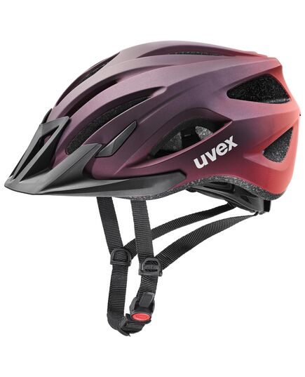 UVEX Kask rowerowy Viva 3 czerwony, Kolor: czerwony, Rozmiar: 52-57