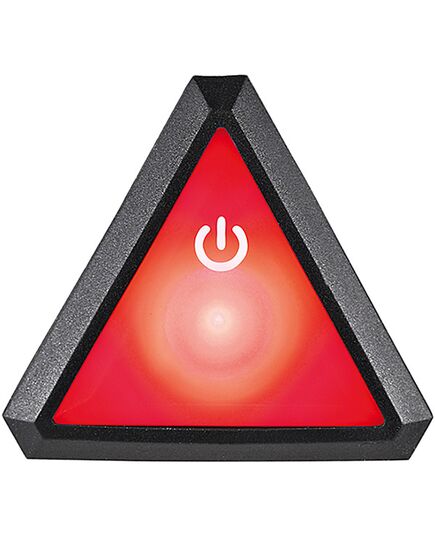 UVEX Lampka plug-in LED, Kolor: czerwono/czarny, Rozmiar: one size
