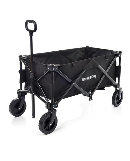 METEOR Wózek transportowy składany X-300 czarny