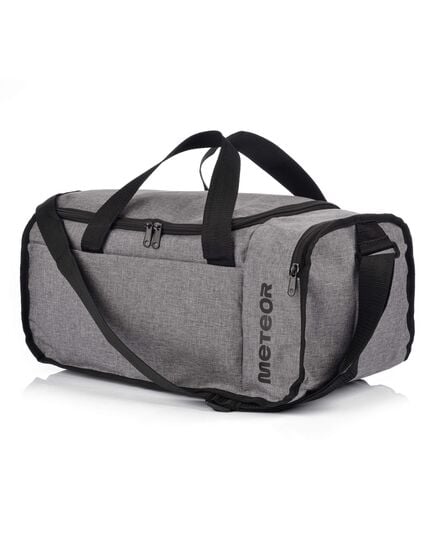 Torba Fitness Meteor Nanuq 20L Szary/Czarny, Kolor: szary