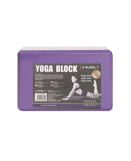 HMS KJ01 PURPLE YOGA BLOK, Kolor: fioletowy