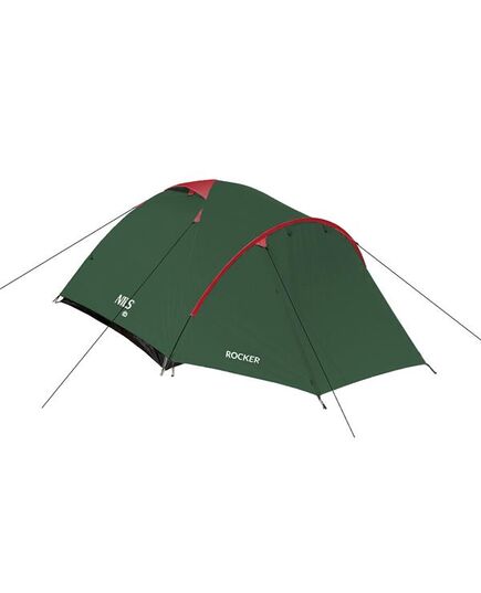 NILS CAMP NC6013 ZIELONO-CZERWONY NAMIOT KEMPINGOWY ROCKER