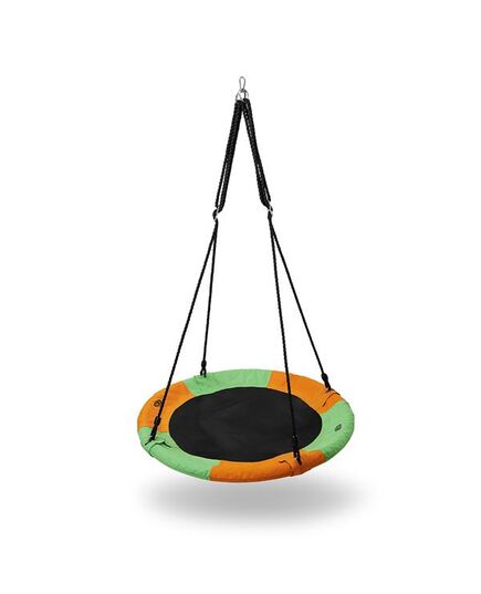 NILS NB5003 BOCIANIE GNIAZDO HUŚTAWKA POMARAŃCZOWO ZIELONY ŚR.90 CM