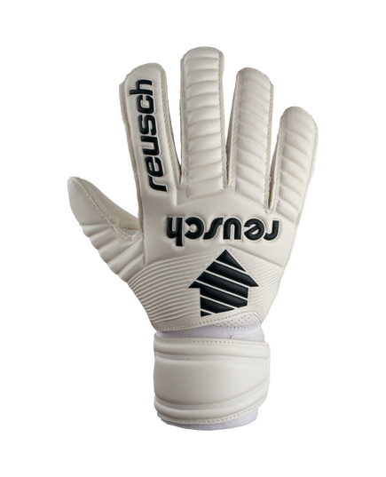 Rękawice bramkarskie dziecięce REUSCH Legacy Arrow Silver Junior, Kolor: biały, Rozmiar: 4