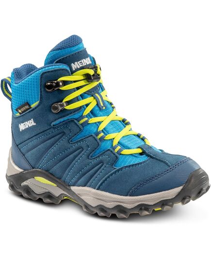 MEINDL Buty Arigo Junior Mid Gore-Tex niebieskie, Kolor: granatowy, Rozmiar: 34
