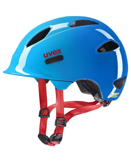 UVEX Kask dziecięcy Oyo niebieski, Kolor: niebieski, Rozmiar: 45-50