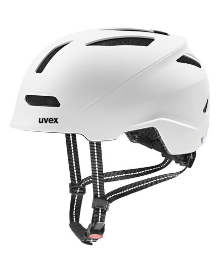 UVEX Kask rowerowy Urban Planet, Kolor: biały, Rozmiar: 58-61