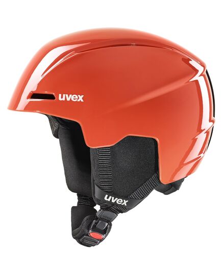 Kask narciarski dziecięcy UVEX Viti, Kolor: czerwony, Rozmiar: 46-50