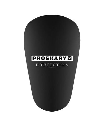 PROSKARY ochraniacze piłkarskie 10x6cm mini czarne