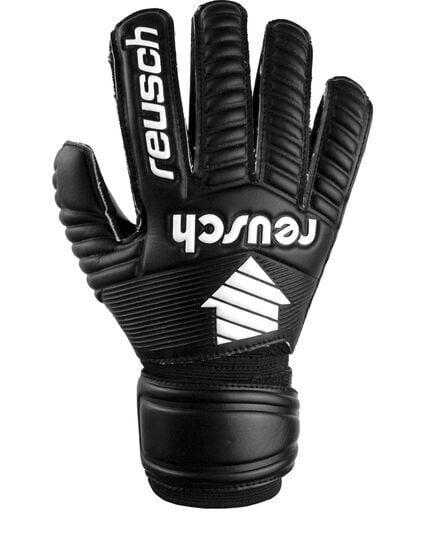 Rękawice bramkarskie dziecięce REUSCH Legacy Arrow Silver Junior czarne, Kolor: czarny, Rozmiar: 7