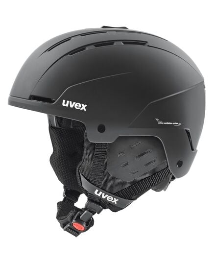 UVEX STANCE kask narciarski hardshell z regulacją czarny, Kolor: czarny, Rozmiar: 58-62