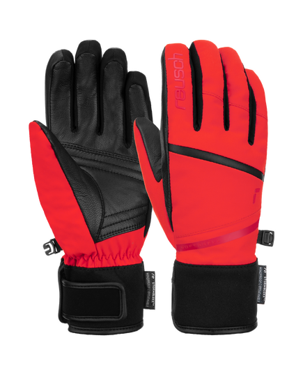 REUSCH TESSA rękawice narciarskie damskie STORMBLOXX czerwone, Kolor: czerwony, Waga: 0.3, Rozmiar: 8