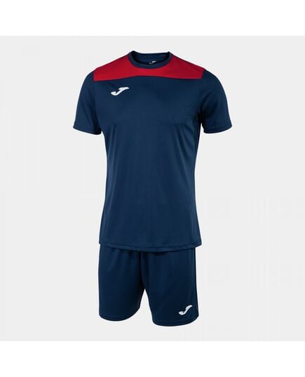 JOMA PHOENIX komplet piłkarski męski koszulka i spodenki 103124.336 granatowy, Kolor: granatowy, Waga: 0.2, Rozmiar: 2XL