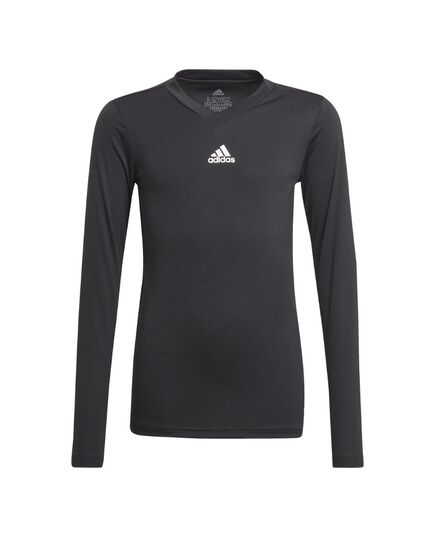 ADIDAS koszulka termoaktywna chłopięca bluza treningowa GN5710 czarna, Kolor: czarny, Waga: 0.2, Rozmiar: 140