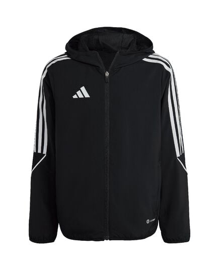 ADIDAS IA1626 kurtka softshell wiatrówka sportowa chłopięca czarna, Kolor: czarny, Waga: 0.2, Rozmiar: 140