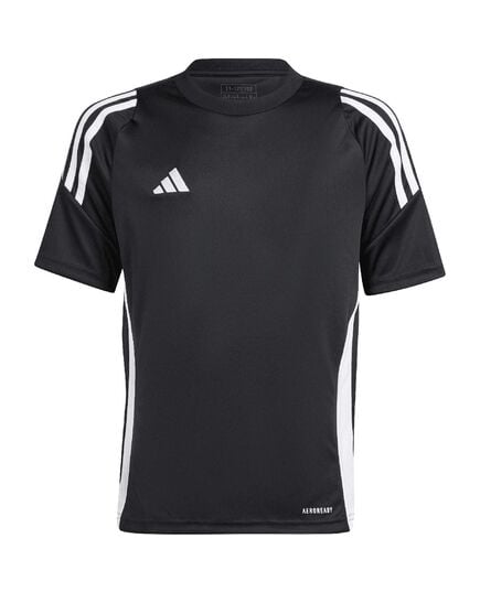 ADIDAS t-shirt sportowa chłopięca koszulka treningowa IJ7674 czarna, Kolor: czarny, Waga: 0.2, Rozmiar: 128