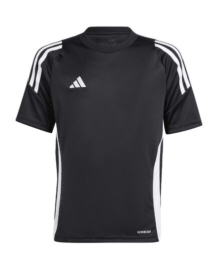 ADIDAS t-shirt sportowa chłopięca koszulka treningowa IJ7674 czarna, Kolor: czarny, Waga: 0.2, Rozmiar: 140