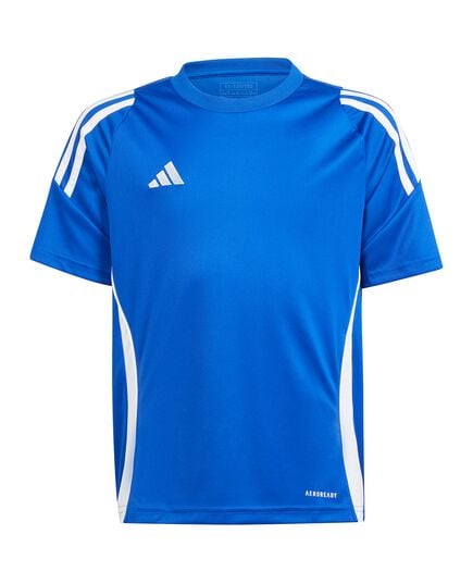 ADIAS IS1032 koszulka dziecięca t-shirt sportowy treningowy Aeroready niebieska, Kolor: niebieski, Waga: 0.2, Rozmiar: 176