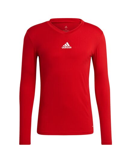 ADIDAS koszulka termoaktywna męska bluza z długim rękawem GN5674 czerwona, Kolor: czerwony, Waga: 0.2, Rozmiar: S