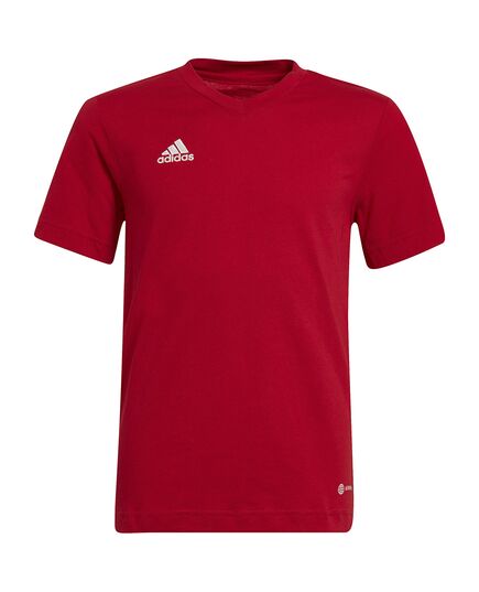 ADIDAS koszulka treningowa chłopięca t-shirt do ćwiczeń Entrada HC0446 czerwona, Kolor: czerwony, Waga: 0.2, Rozmiar: 128