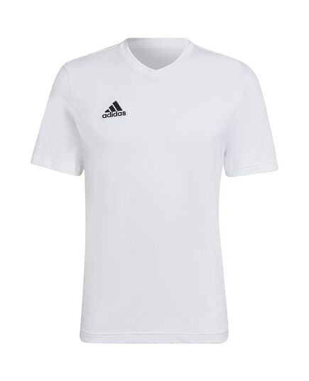 ADIDAS t-shirt męski treningowy koszulka sportowa Entrada HC0452 biała, Kolor: biały, Waga: 0.2, Rozmiar: S