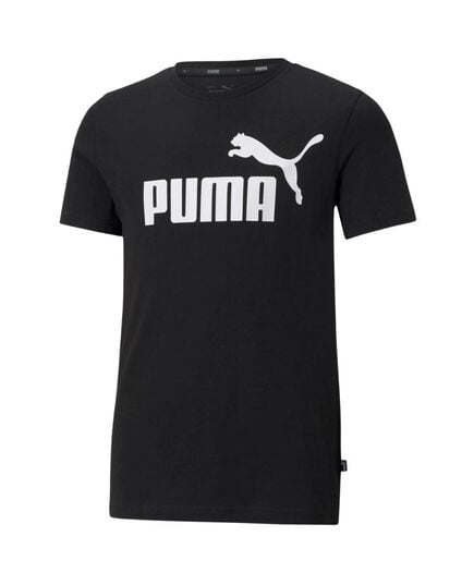 PUMA koszulka dziecięca t-shirt bawełniany ESS Logo Tee B czarna, Kolor: czarny, Waga: 0.2, Rozmiar: 128