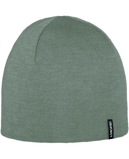 VIKING czapka zimowa unisex z wełny merino Nomra 2.0 zielona, Kolor: zielony, Waga: 0.15, Rozmiar: one size
