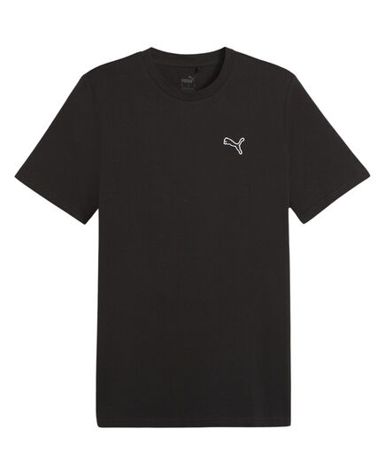 PUMA t-shirt męski koszulka z bawełny BETTER ESSENTIALS Tee czarna, Kolor: czarny, Waga: 0.2, Rozmiar: S