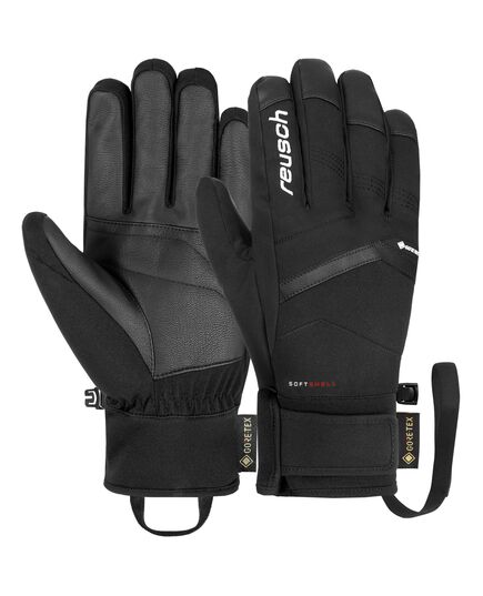 REUSCH BLASTER rękawice narciarskie męskie z GORE-TEX czarne, Kolor: czarny, Waga: 0.2, Rozmiar: 9,5