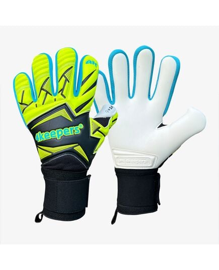 4KEEPERS rękawice bramkarskie na treningi FORCE V5.25 WAVE NC, Waga: 0.2, Rozmiar: 4