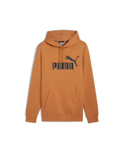 PUMA bluza męska z kapturem bawełniana ESS Big Logo Hoodie beżowa, Kolor: beż, Waga: 0.4, Rozmiar: M