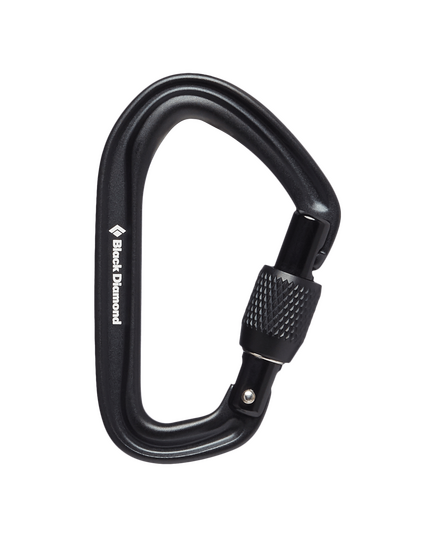 Black Diamond Zakręcany Karabinek Hotforge Screw Gate Cara czarny
