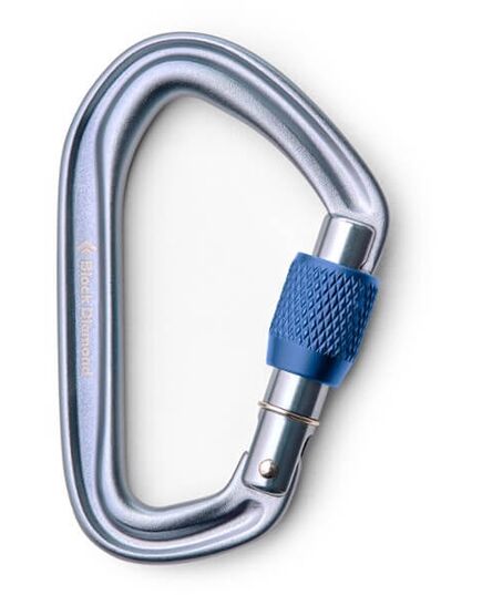 Black Diamond Zakręcany Karabinek Hotforge Screw Gate Cara Gray