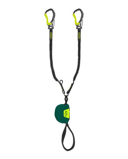 Climbing Technology Lonża via-ferrata HOOK IT Compact zielona